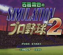 Image n° 1 - screenshots  : Simulation Pro Yakyu 2